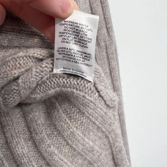 Joseph rib tunic sweater Gray/Tan Tunic S - Picture 11 of 12